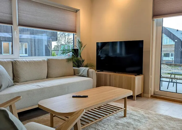 Aros Seaside With Pool, Jacuzzi & Sauna * 克里斯蒂安桑