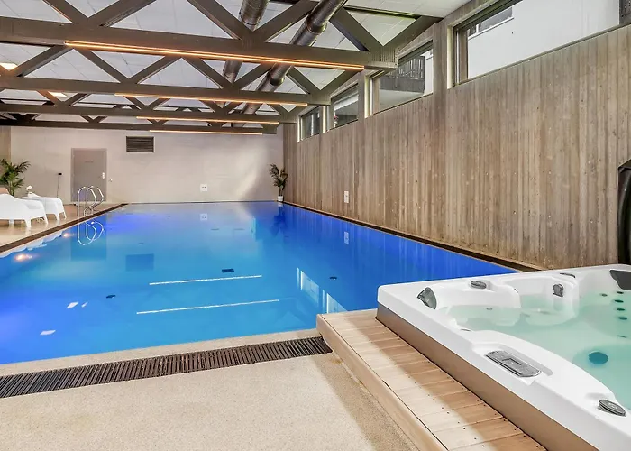 公寓 Aros Seaside With Pool, Jacuzzi & Sauna *